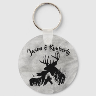 Deer Couple Sleutelhanger