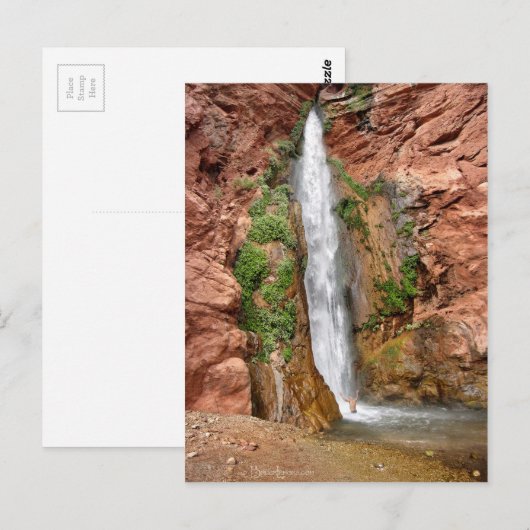 Deer Creek Herfsten - Grand Canyon - Waterval Briefkaart (Voorkant / Achterkant)