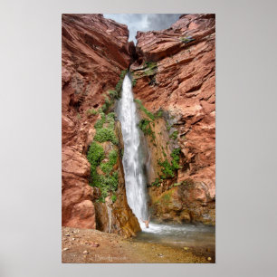 Deer Creek Herfsten - Grand Canyon - Waterval Poster