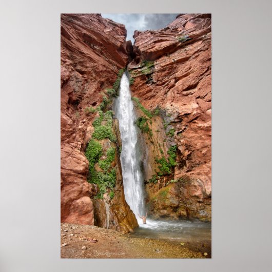 Deer Creek Herfsten - Grand Canyon - Waterval Poster (Voorkant)