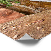 Deer Creek Herfsten - Grand Canyon - Waterval Poster (Hoek)