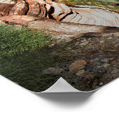 Deer Creek Narrows Waterfall 2 - Grand Canyon Poster (Hoek)