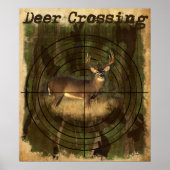 Deer Crossing Poster (Voorkant)