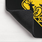 Deer Crossing Sign Christmas Xing Reindeer Funny M Muismat (Hoek)