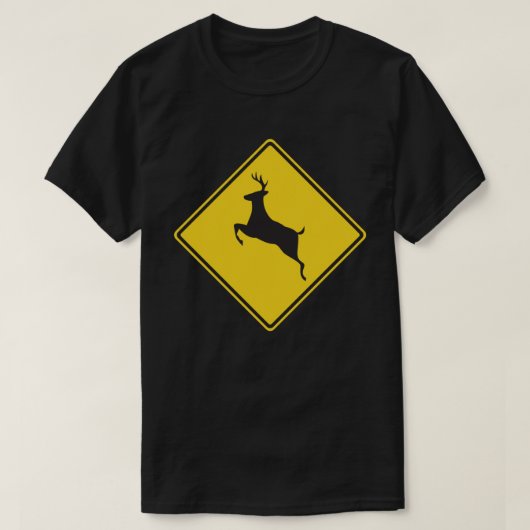 Deer Crossing T-shirt (Design voorkant)