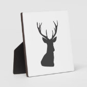Deer Deer Silhouette Animal Wild Postca Fotoplaat (Voorkant)