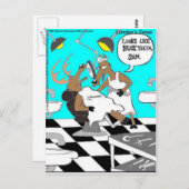 Deer Dentistry Buck Teeth Funny Kaarten T - shirts (Voorkant / Achterkant)