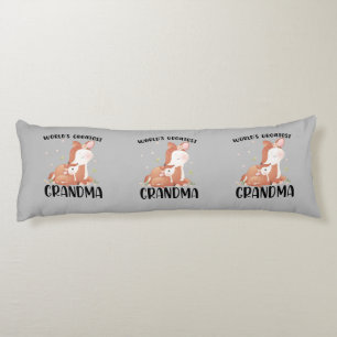 Deer Doe and Fawn World's Greatest Grandma Lichaamskussen