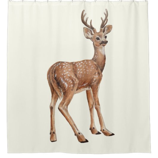 Deer Douchegordijn (Voorkant)