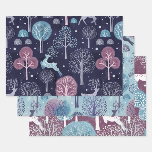 Deer Dreams Holiday Inpakpapier Vel (Set)