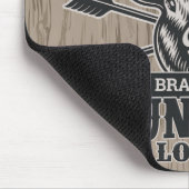 Deer Elk Hunter ADD-NAAM Bow Hunting Lodge Cabin Muismat (Hoek)