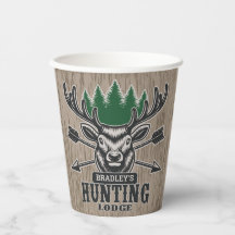 Deer Elk Hunter ADD-NAAM Bow Hunting Lodge Cabin