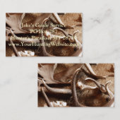 Deer Elk Moose Antlers jagen op Gift Ideas Hunters Visitekaartje (Voorkant / Achterkant)