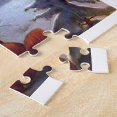 Deer en eekhoorns  kunst legpuzzel (Zijkant)