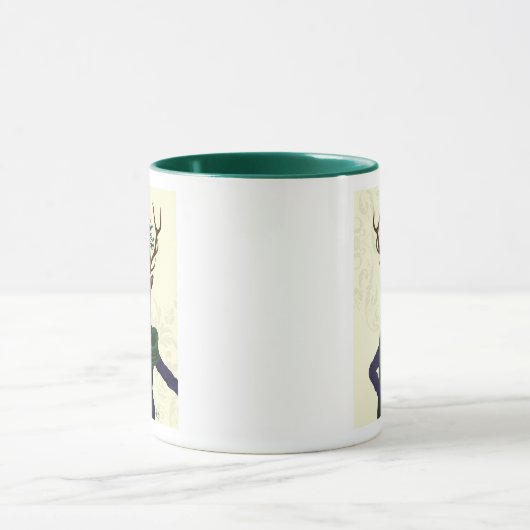 Deer en Fascinator 2 Mok (Midden)