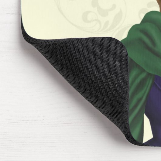 Deer en Fascinator 2 Muismat (Hoek)