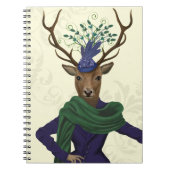 Deer en Fascinator 2 Notitieboek (Voorkant)