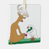Deer en Goose Ornament (Rechts)