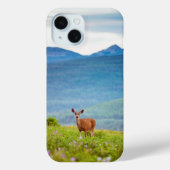 Deer en Mountains Case-Mate iPhone Case (Achterkant)