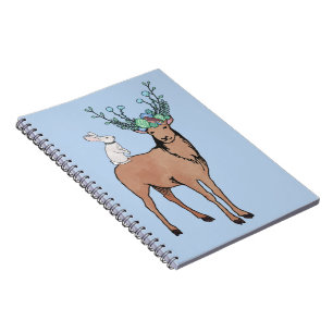 Deer en Rabbit Notitieboek