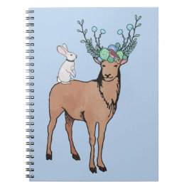 Deer en Rabbit Notitieboek