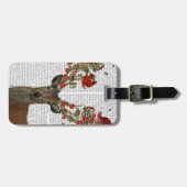 Deer en Tortelduifjes 2 Bagagelabel (Voorkant horizontaal)