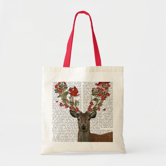 Deer en Tortelduifjes 2 Tote Bag (Voorkant)