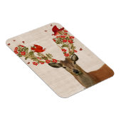 Deer en Tortelduifjes Magneet (Rechterzijde)