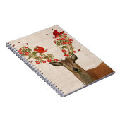 Deer en Tortelduifjes Notitieboek (Rechterzijde)