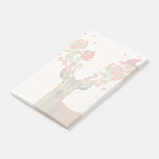 Deer en Tortelduifjes Post-it® Notes (Schuin)