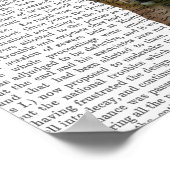 Deer en Tortelduifjes Poster (Hoek)