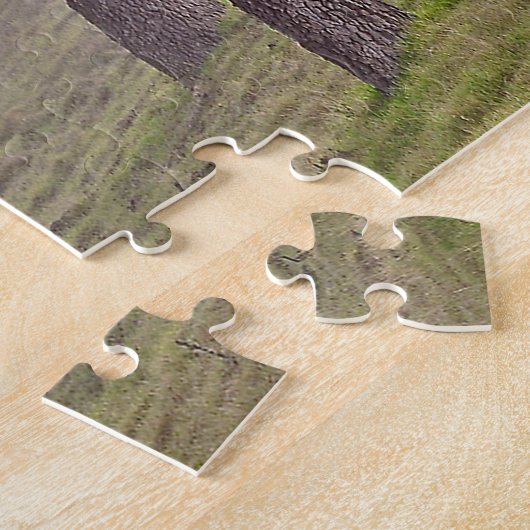 Deer en Trees Legpuzzel (Zijkant)