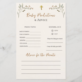 Deer Family Boho Pampas Baby Voorspellingen Advies