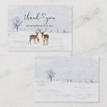 Deer Family en Baby het is koud buiten de baby sho