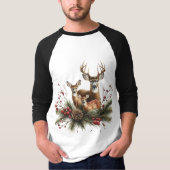 Deer Family  T-shirt (Voorkant)
