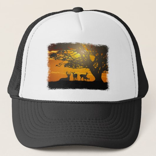 Deer Family Trucker Pet (Voorkant)