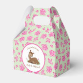 Deer Fawn Baby shower Bedankdoosjes (Voorkant Zijde)