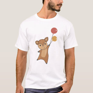 Deer Fawn Cute Animals Forest voor kinderen T-shirt