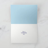 Deer Fawn en Daisies Birthday Kaart (Binnen)