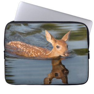 Deer Fawn   Minnesota Laptop Sleeve
