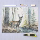 Deer Fawn Waterverf Tissuepapier (Craft)