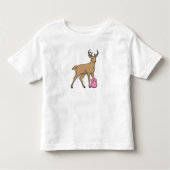 Deer Fitness Dumbbell Kinder Shirts (Voorkant)