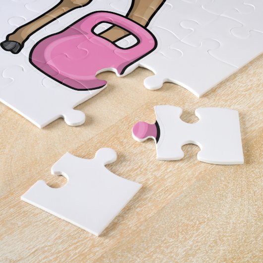 Deer Fitness Dumbbell Legpuzzel (Zijkant)