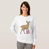 Deer Fitness Dumbbell T-shirt (Voorkant volledig)