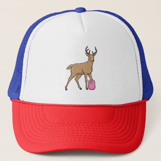 Deer Fitness Dumbbell Trucker Pet (Voorkant)