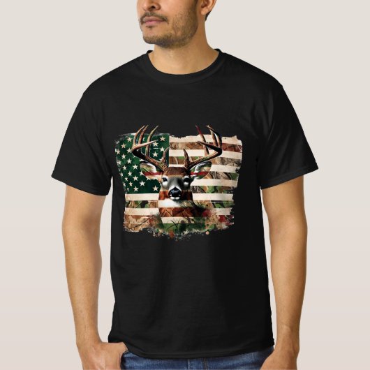 Deer Flag T-Shirt (Voorkant)