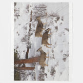 Deer Fleece Blanket (Voorkant)