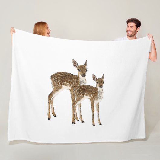 Deer Fleece Deken (In situ)
