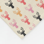 Deer Fleece Deken (Hoek)