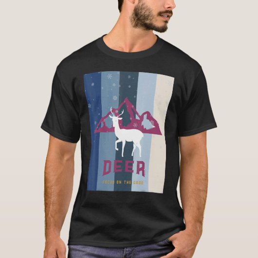 Deer Focus on the good T-shirt (Voorkant)
